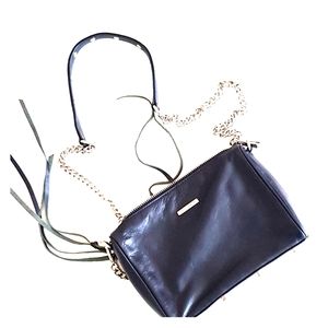 Rebecca Minkoff Mini Mac Sling Bag in Deep Blue